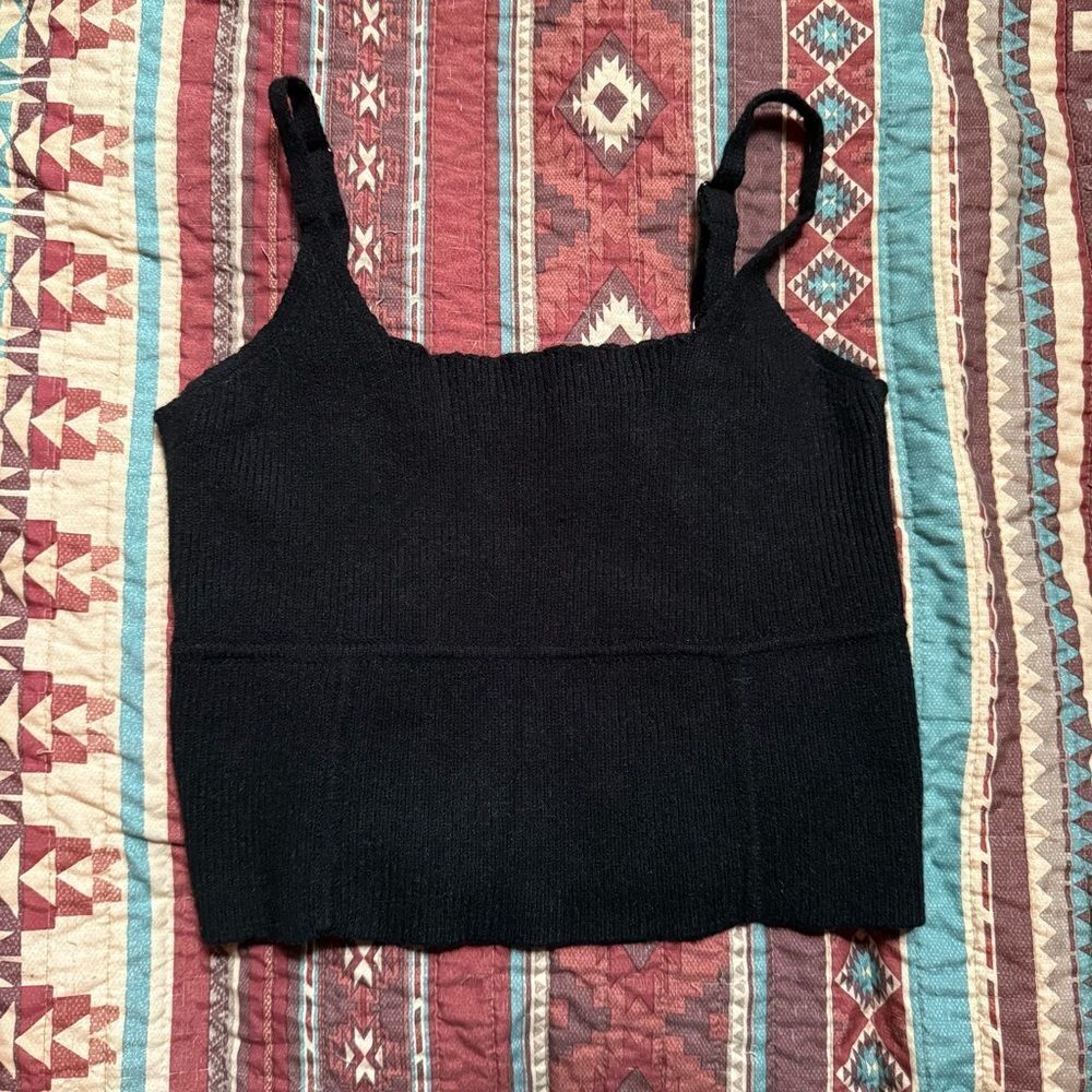 ASTR the label black tank top size medium